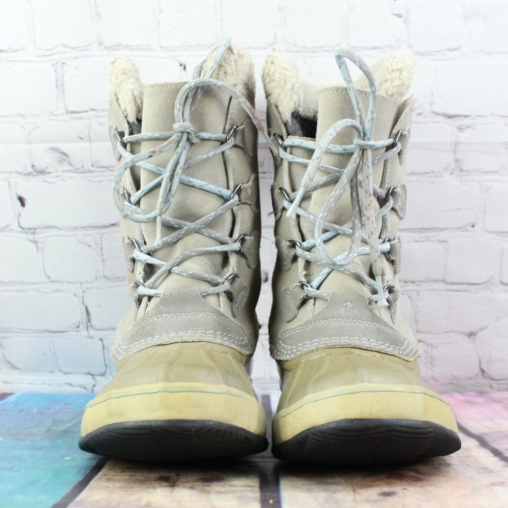 LL BEAN Lace-up Waterproof Winter Duck Boots Sz 8 - Picture 5 of 10